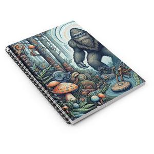 Enchanted Forest Spiral Notebook - Shop A Variety Of PNW And Bigfoot Gifts At Eldon.fun, Your Gateway To The Olympic National Forest 66aa70b55b50b1455e0678bc 34240 2 Spiral Notebook Ruled Line